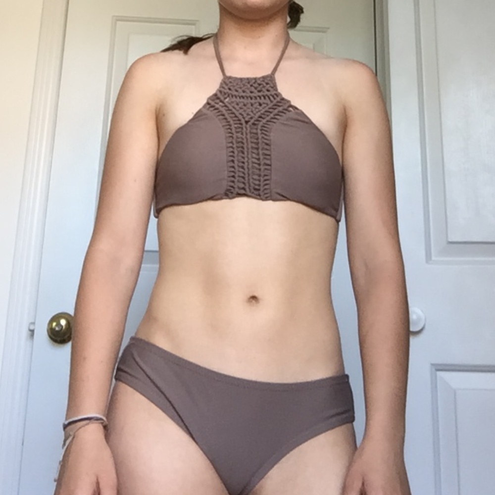 Brown bikini